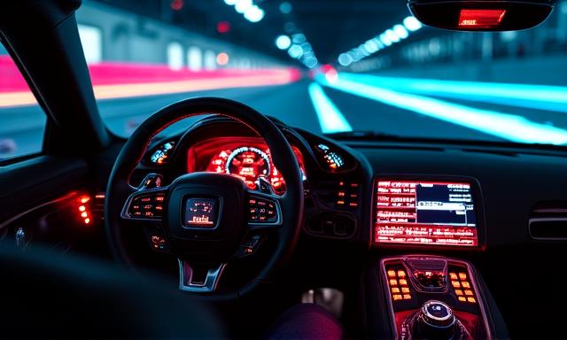 Evoluzione dei display digitali racing nell'abitacolo